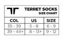 Medias Terret Con Compresión Reflective Army Black 6-9