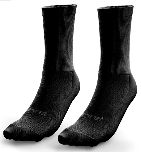 Medias Terret Con Compresión Reflective Black 6-9