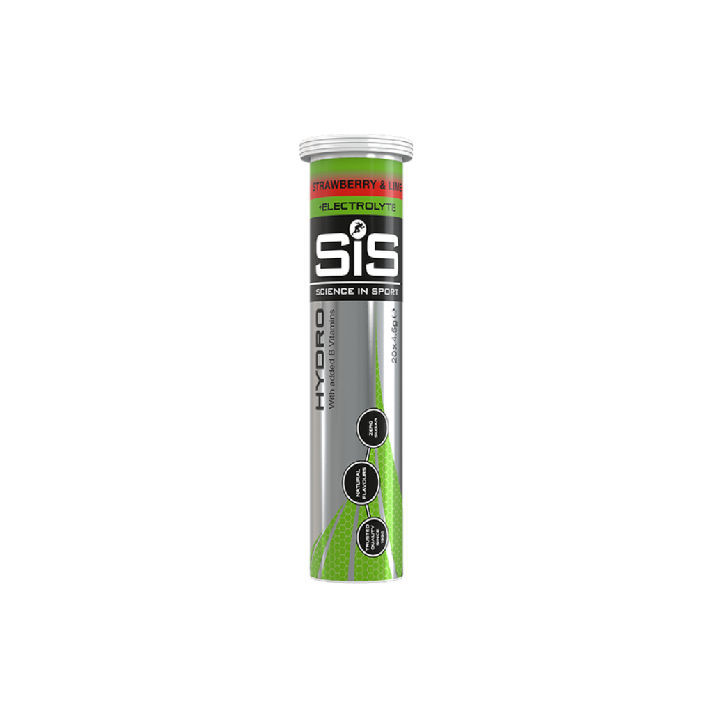 SIS EFERVECENTE HYDRO STRAWBERRY LIME 20 TABLETS
