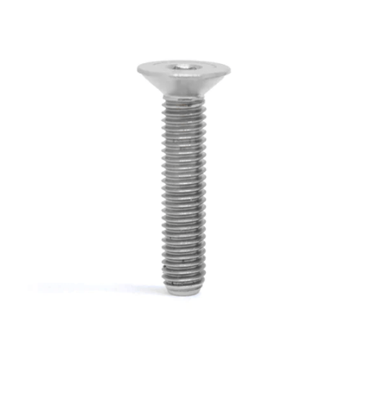 TORNILLO M6X30 AVELLANADO PLATEADO