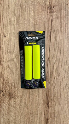 [GMTBSVF] Grip MTB SILICONA VERDE FLUO