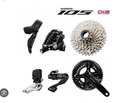 [SHI10512V] GRUPO SHIMANO 105 DI2 12V 11-34/50-34/172.5MM