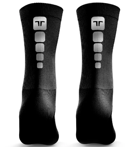 [METECOREB69] Medias Terret Con Compresión Reflective Black 6-9